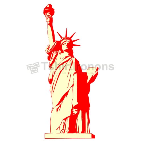 Statue of Liberty T-shirts Iron On Transfers N8087 - Click Image to Close